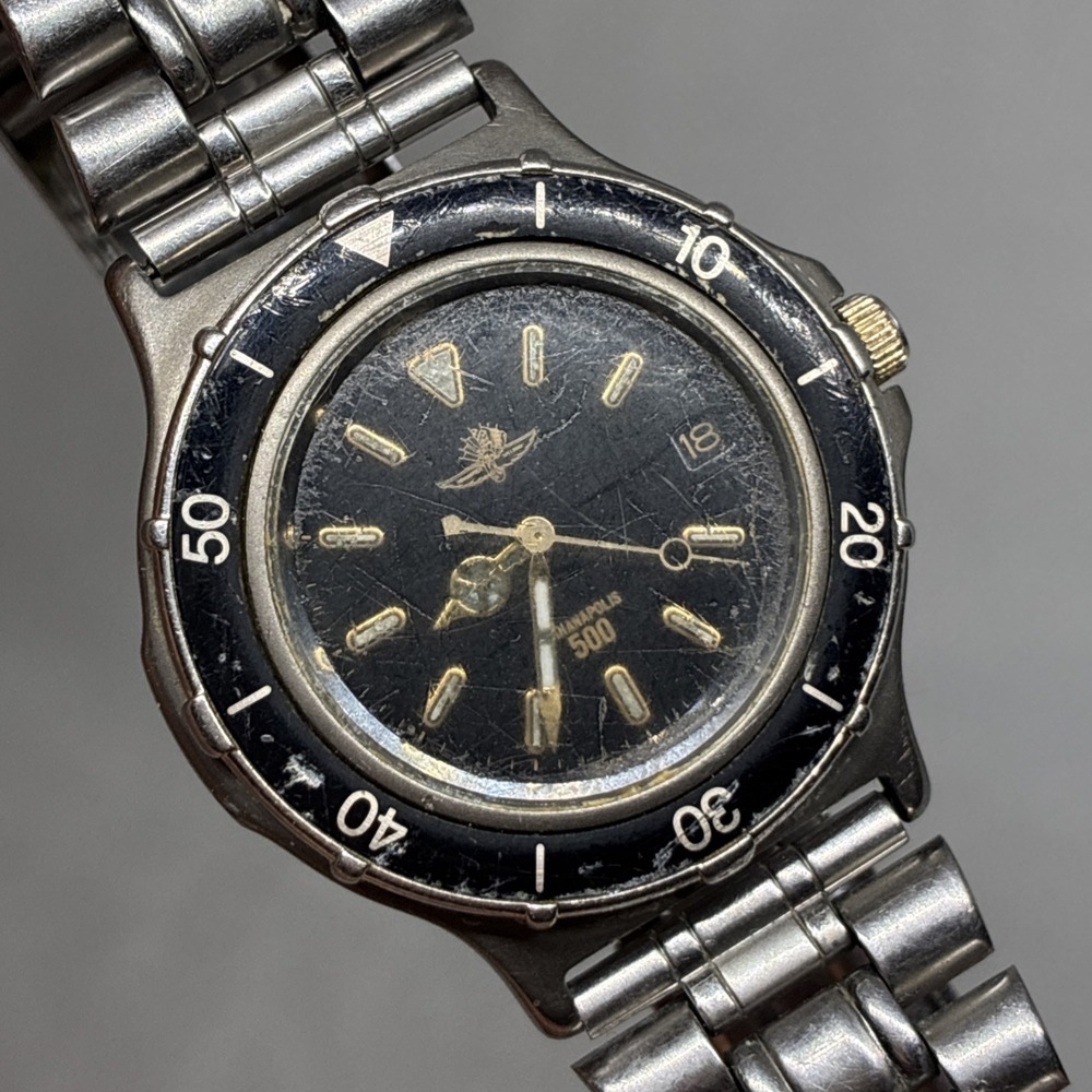 RARE Orient Indianapolis 500 Quartz Diver Men's Watch - Working !